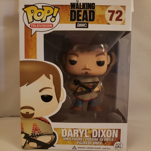 Daryl Dixon with Poncho #72 Funko Pop - Picture 2 of 10